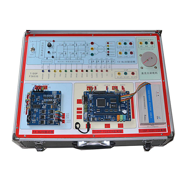 DSP電機控制系統(tǒng)實驗臺,機械傳動方案創(chuàng)意組合及參數(shù)分析實驗臺